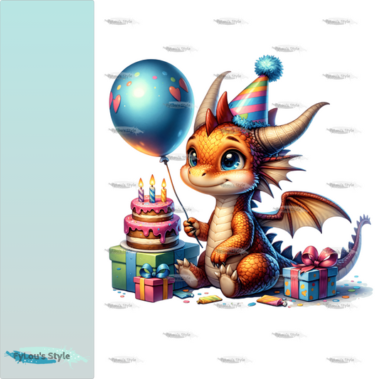 Iron-on Image Magical Animals Eagle