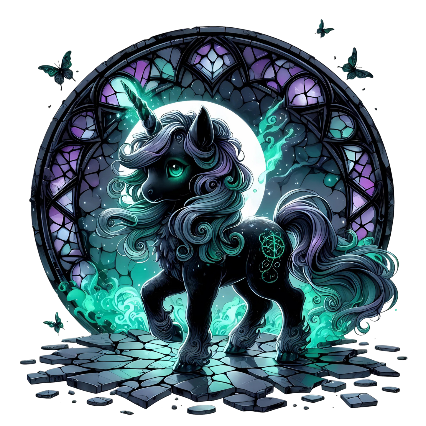 Iron-on Image Magical Animals Eagle