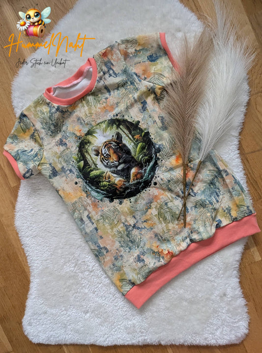 Bügelbild Regenwald kleiner Tiger #3 Fylou's Style