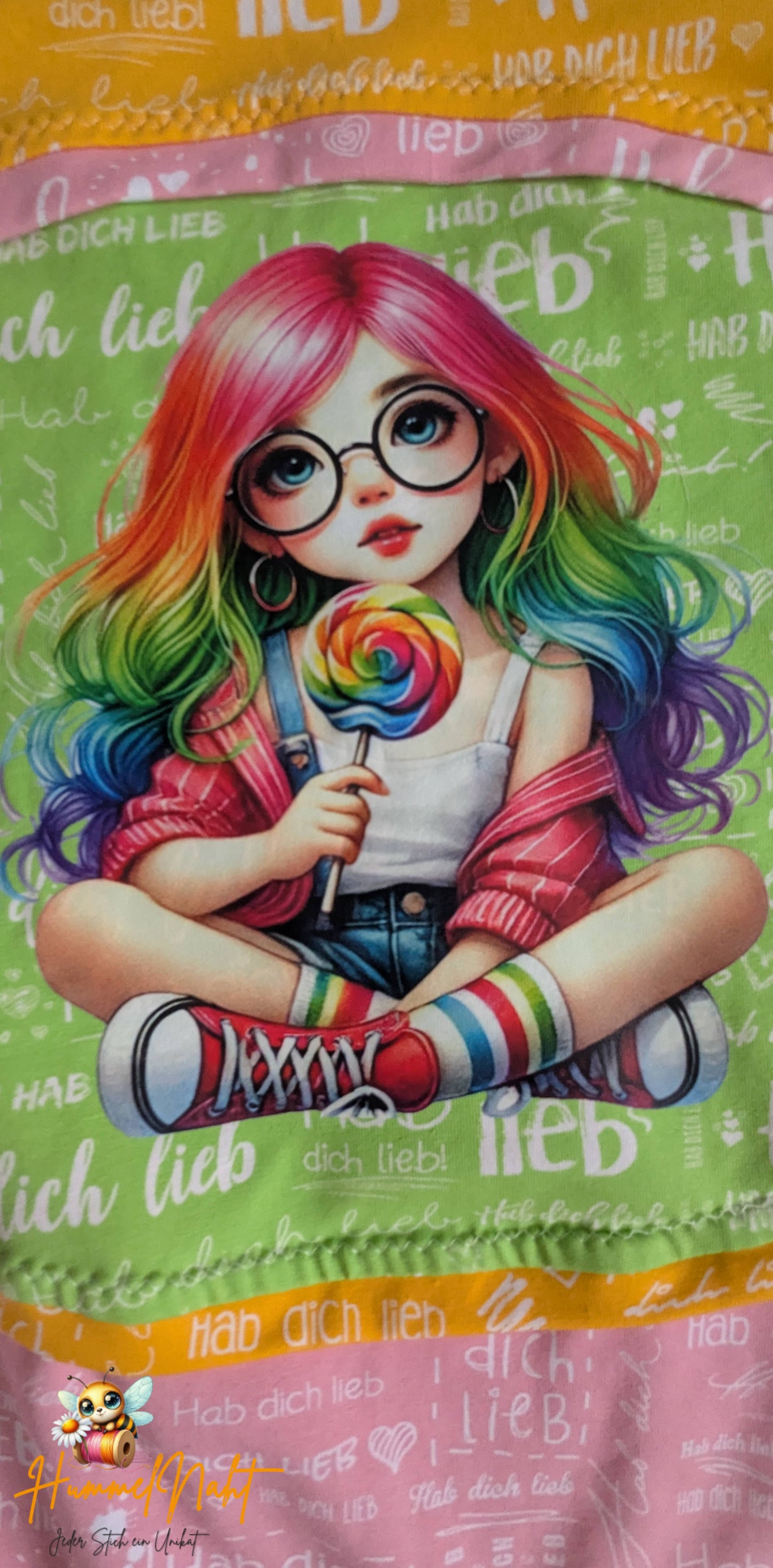 Bügelbild Lolli Girl #24 Fylou's Style