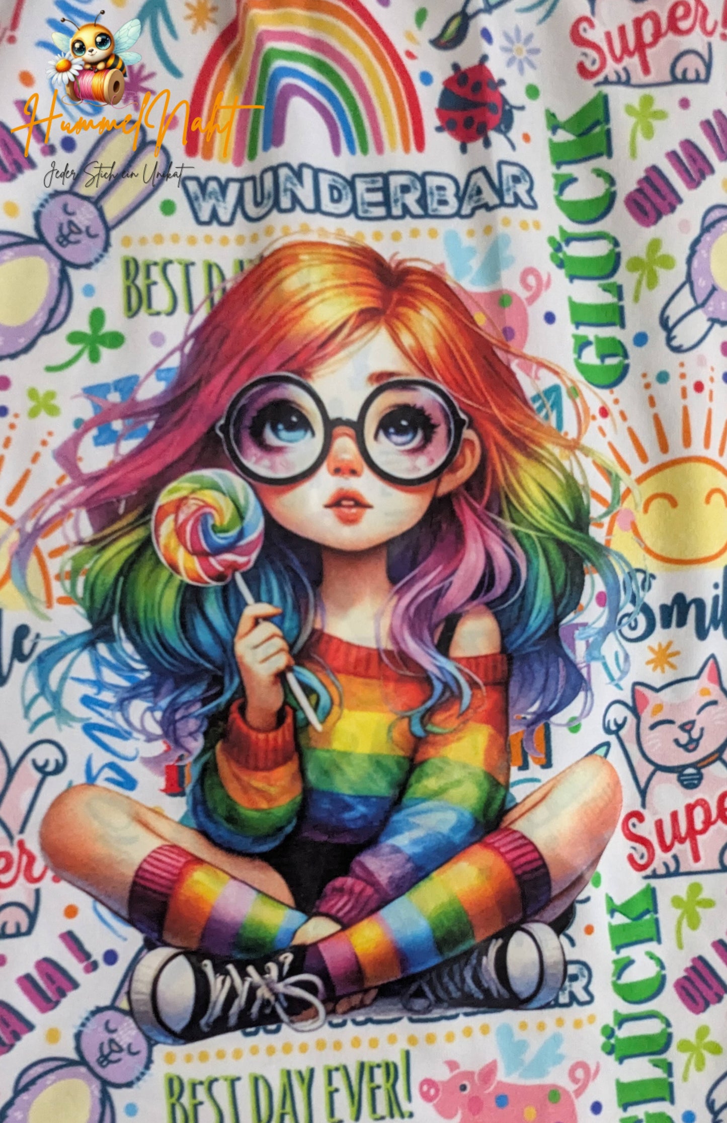 Bügelbild Lolli Girl #22 Fylou's Style