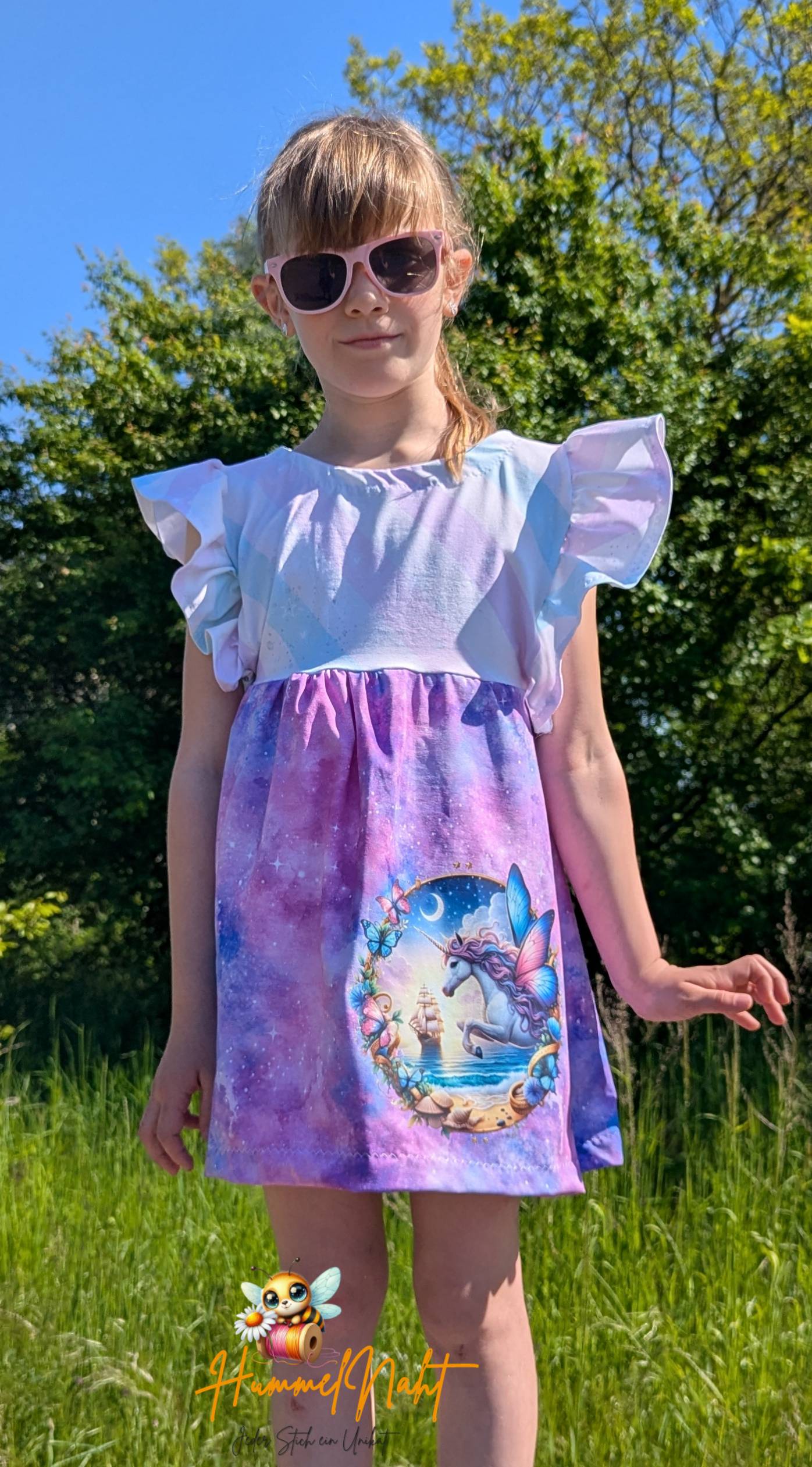 Bügelbild Einhorn am Strand #11 - Fylou's Style