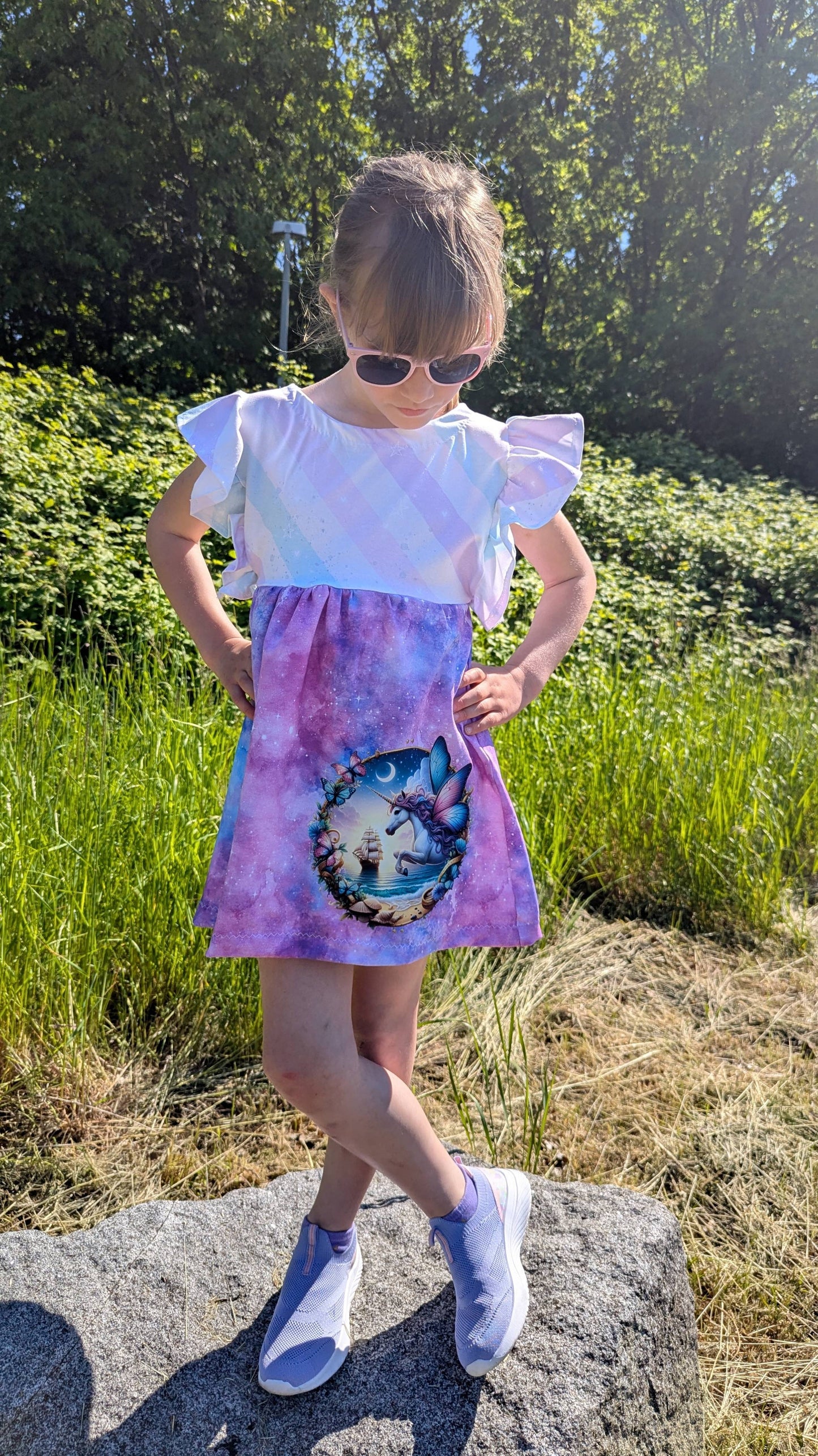 Bügelbild Einhorn am Strand #11 - Fylou's Style