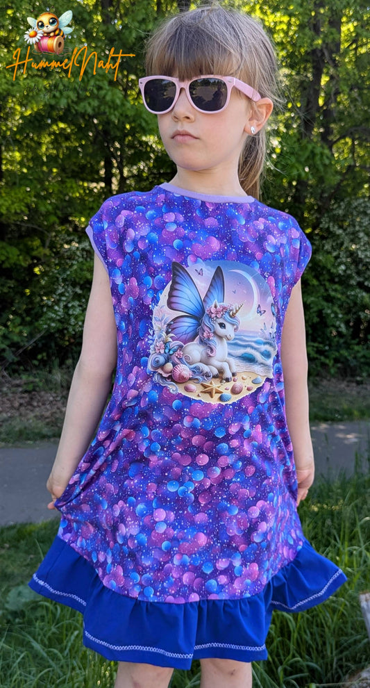 Bügelbild kleines Einhorn am Strand #5 - Fylou's Style