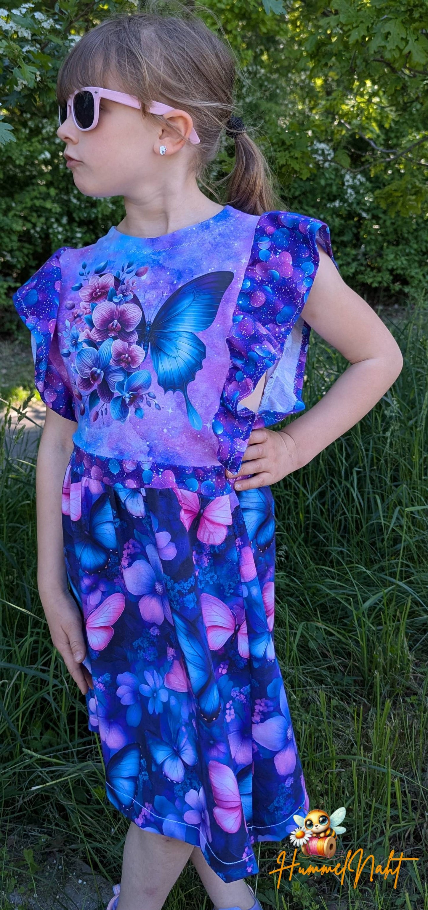 Bügelbild Blumische Schmetterlinge #22 Fylou's Style