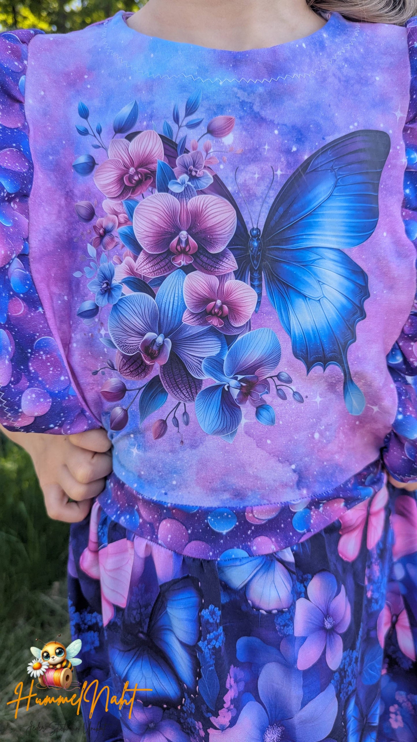 Bügelbild Blumische Schmetterlinge #22 Fylou's Style