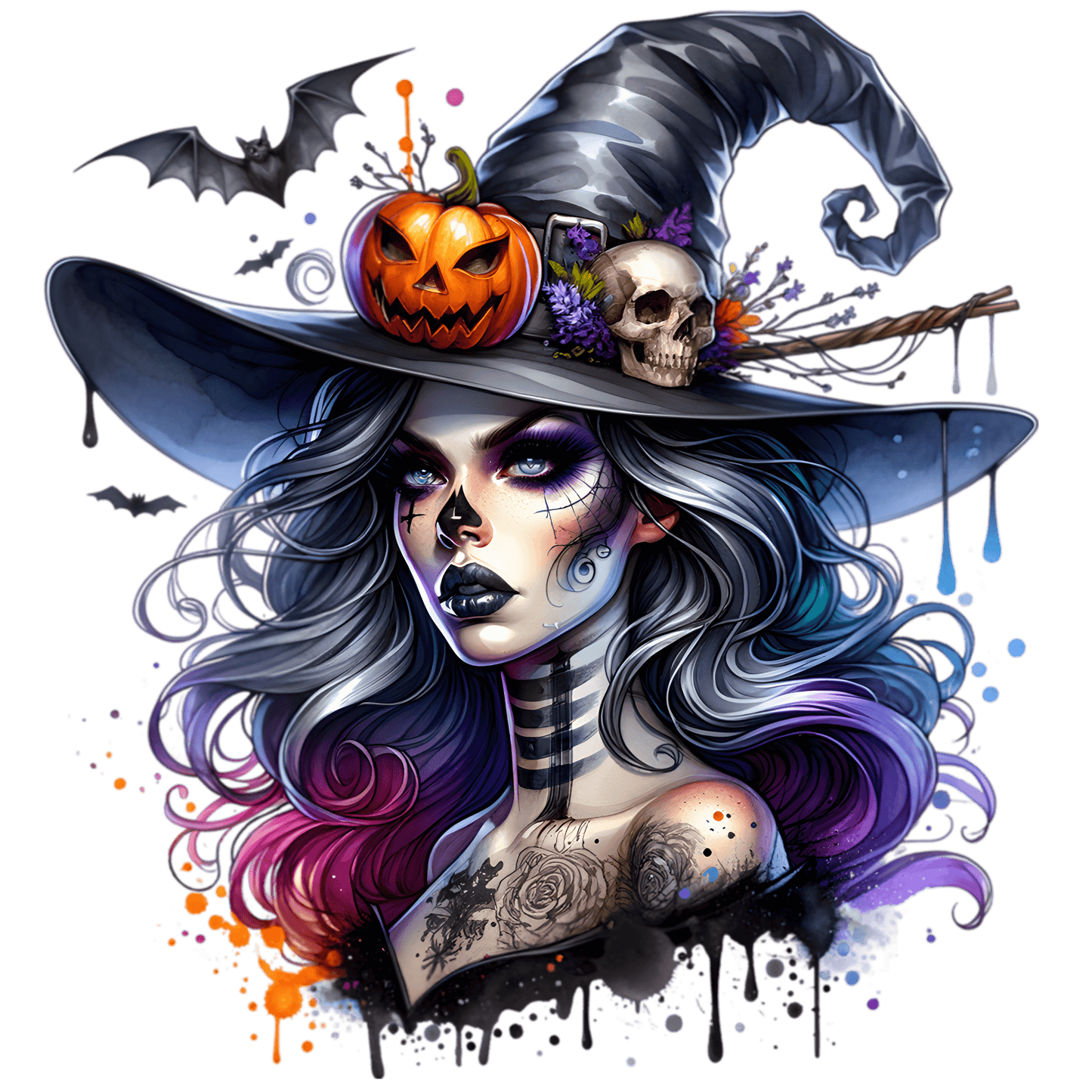 Bügelbild Halloween Spooky #9