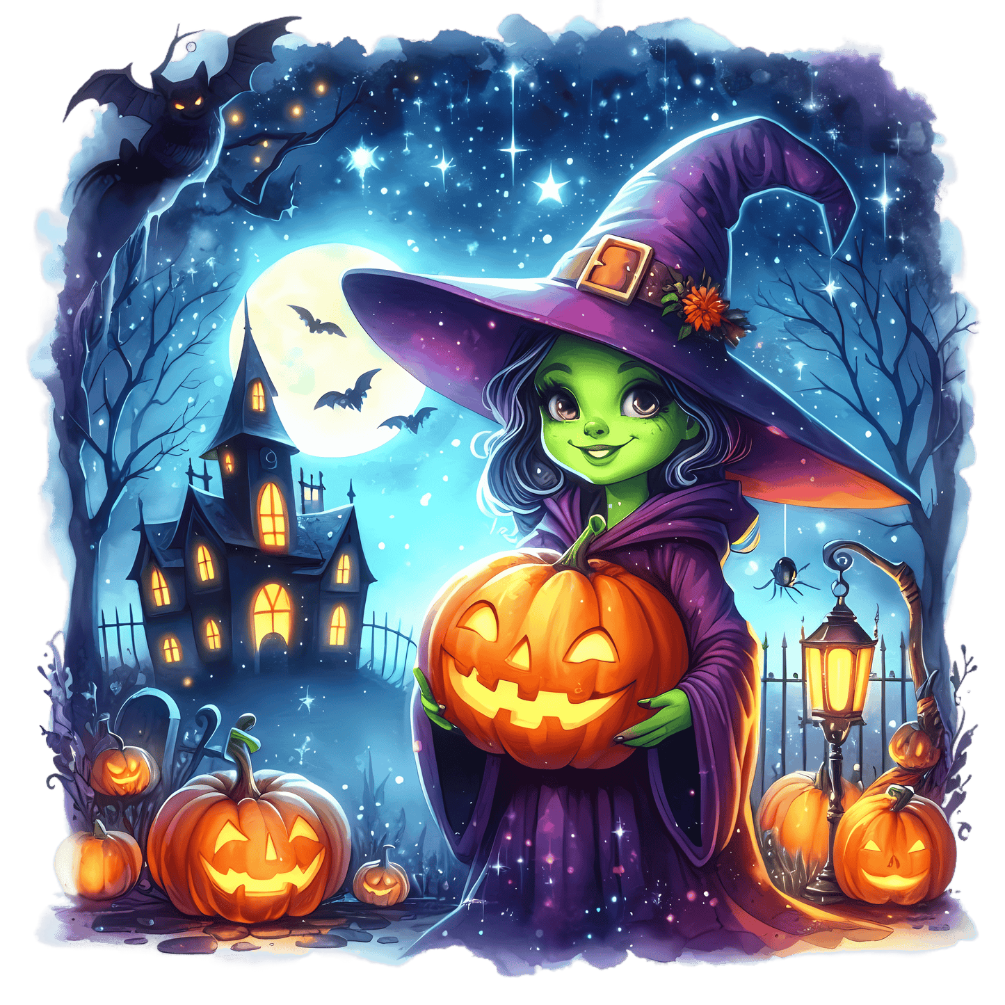Bügelbild HHappy Halloween #2