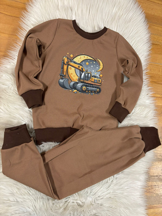 Bügelbild Schlaf Bagger Fylou's Style