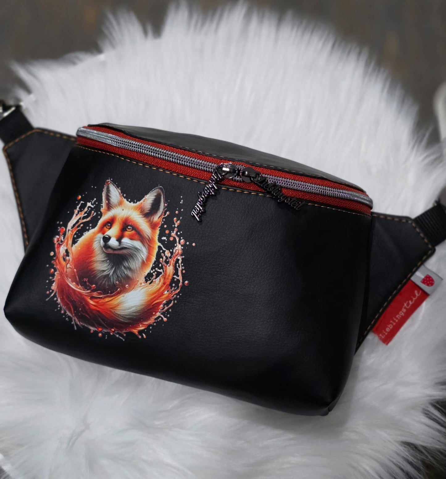 Bügelbild Fuchs 3D Tropfen Fylou's Style
