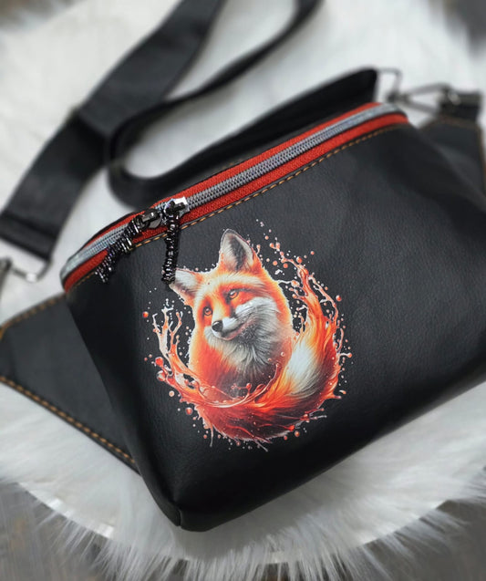 Bügelbild Fuchs 3D Tropfen Fylou's Style