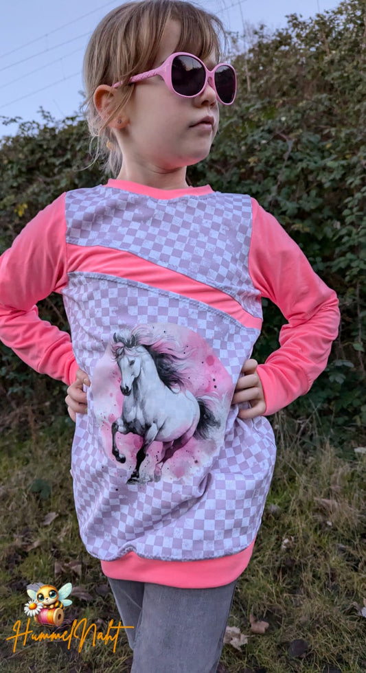 Bügelbild Splash Pferd Pink Fylou's Style