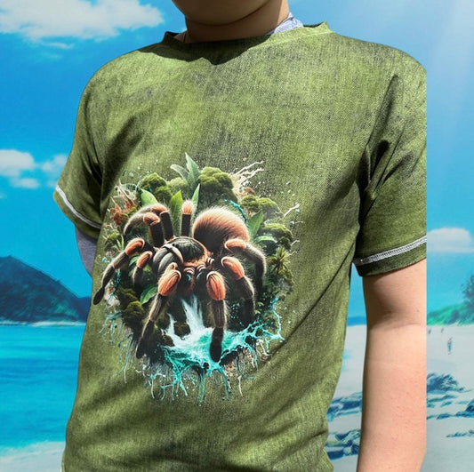 Bügelbild Regenwald Vogelspinne #2 Fylou's Style