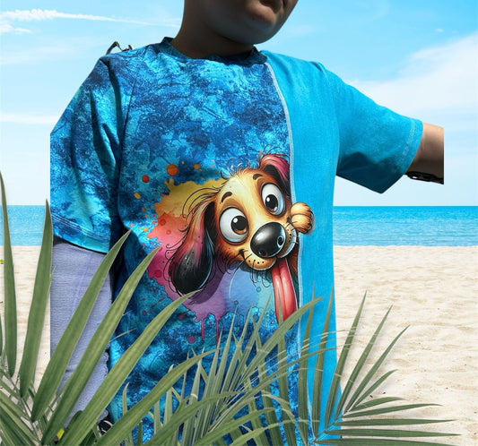 Bügelbild Guck Guck Hund Fylou's Style