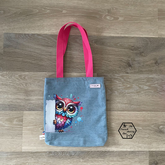 Bügelbild Guck Guck Eule Fylou's Style