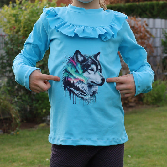 Bügelbild Polarzauber Wolf #2