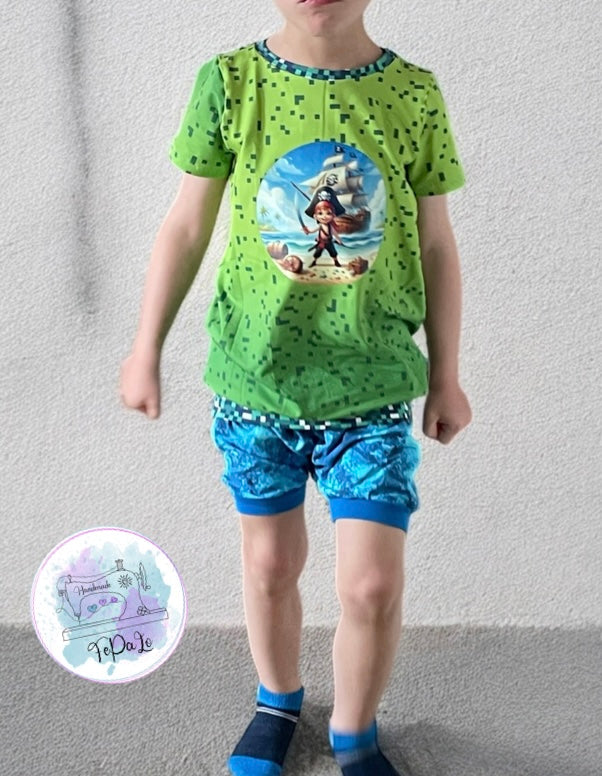 Bügelbild Piratenjunge #4 Fylou's Style