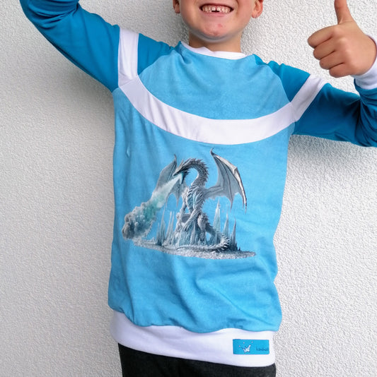 Bügelbild Eisdrache #10