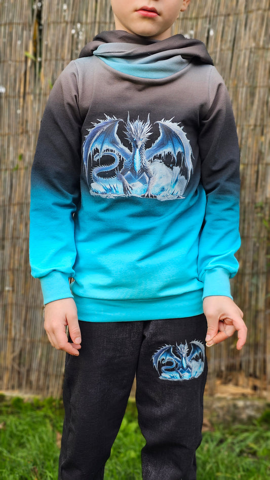 Bügelbild Eisdrache #2