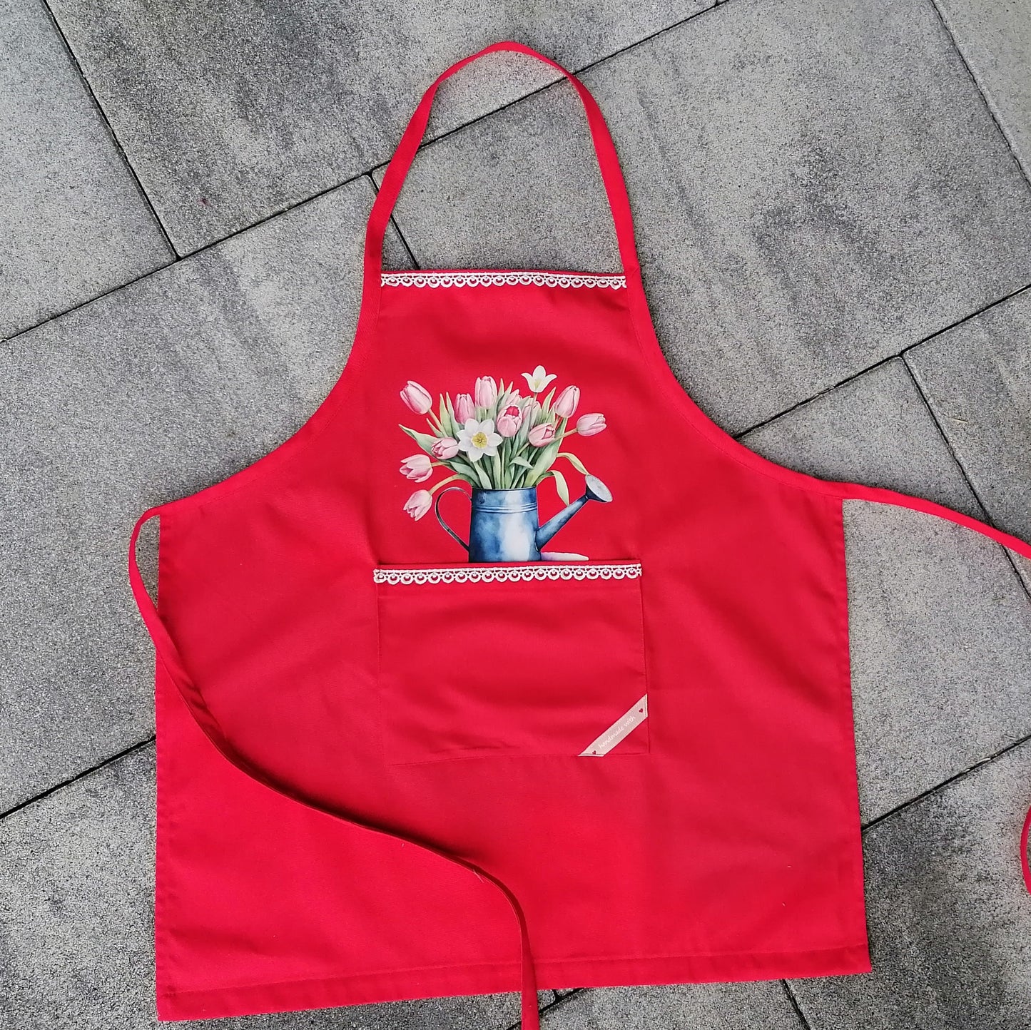 Bügelbild Tulpen in Gießkanne #1 Fylou's Style