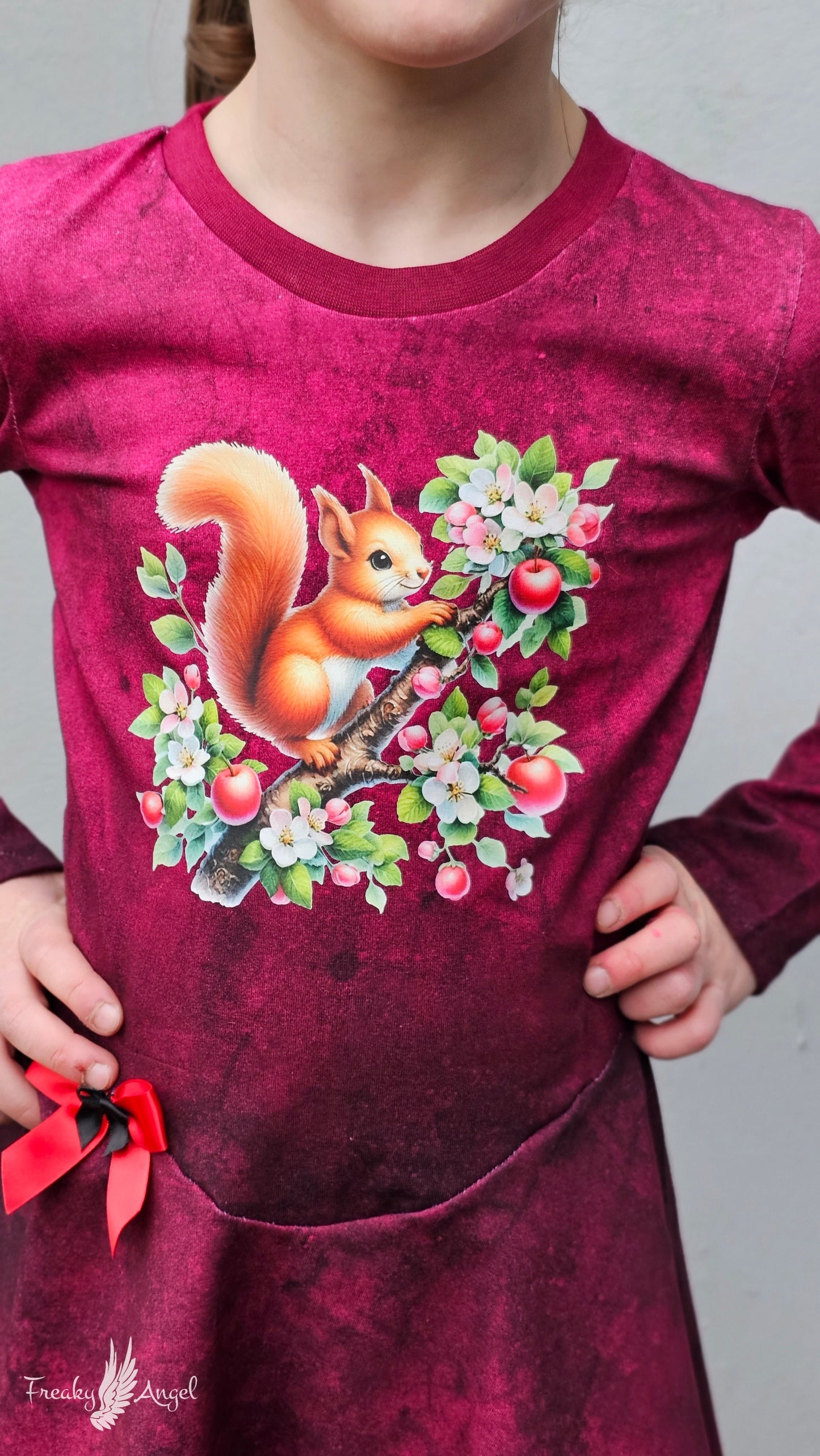 Bügelbild Eichhörnchen im Baum #2 Fylou's Style