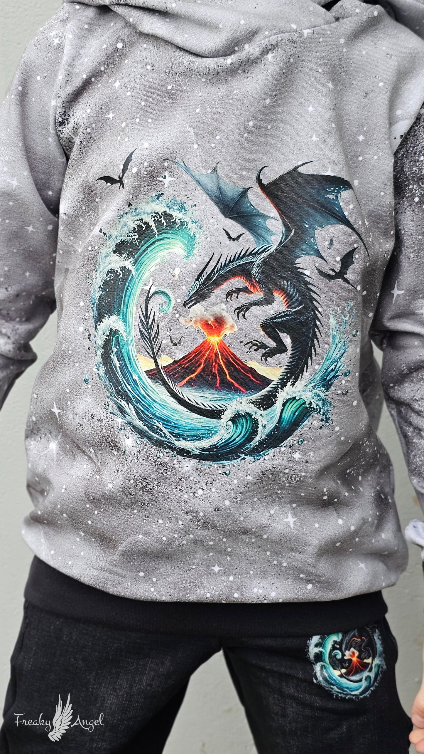 Bügelbild Lava Drache #1 Fylou's Style