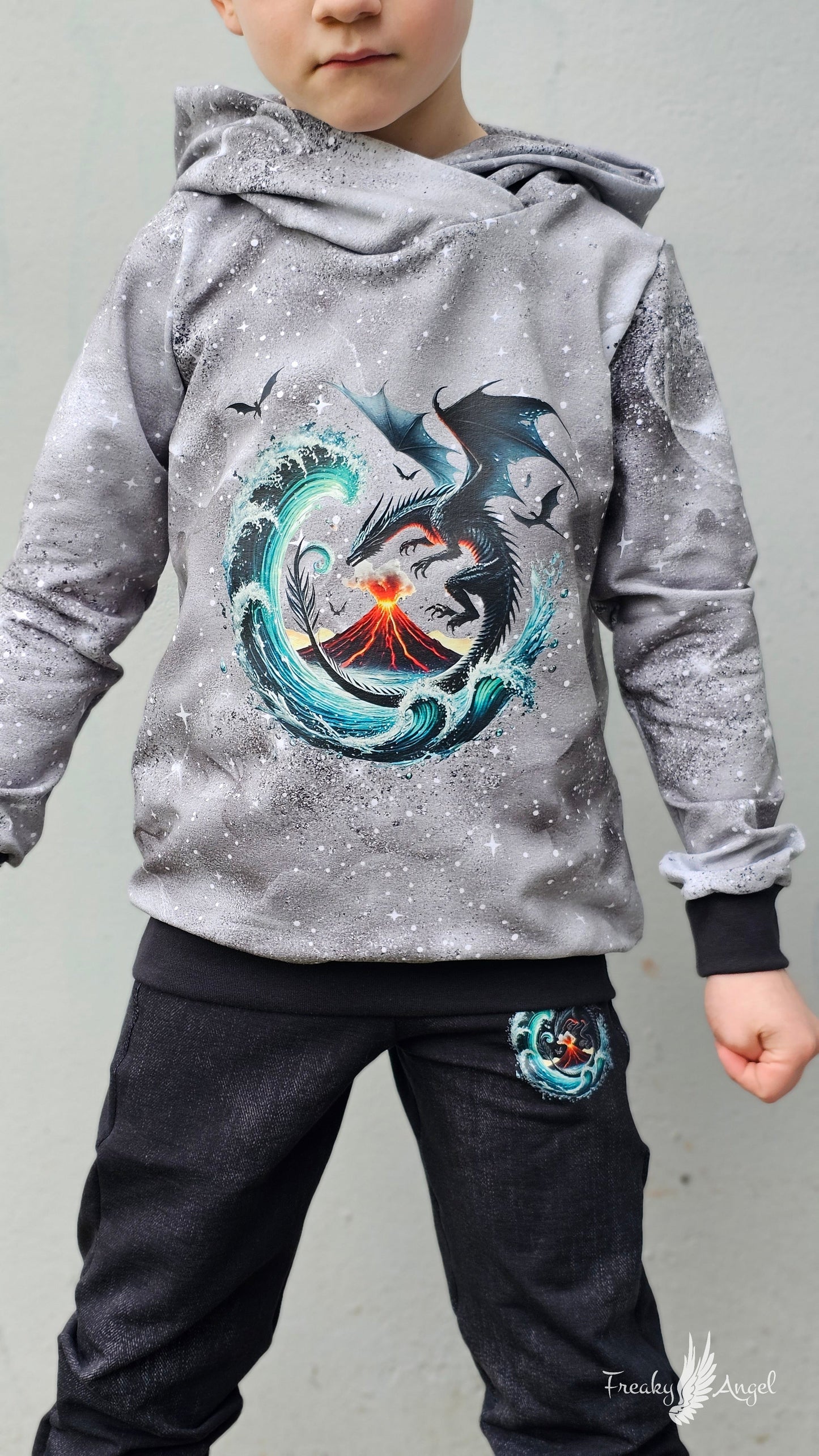 Bügelbild Lava Drache #1 Fylou's Style