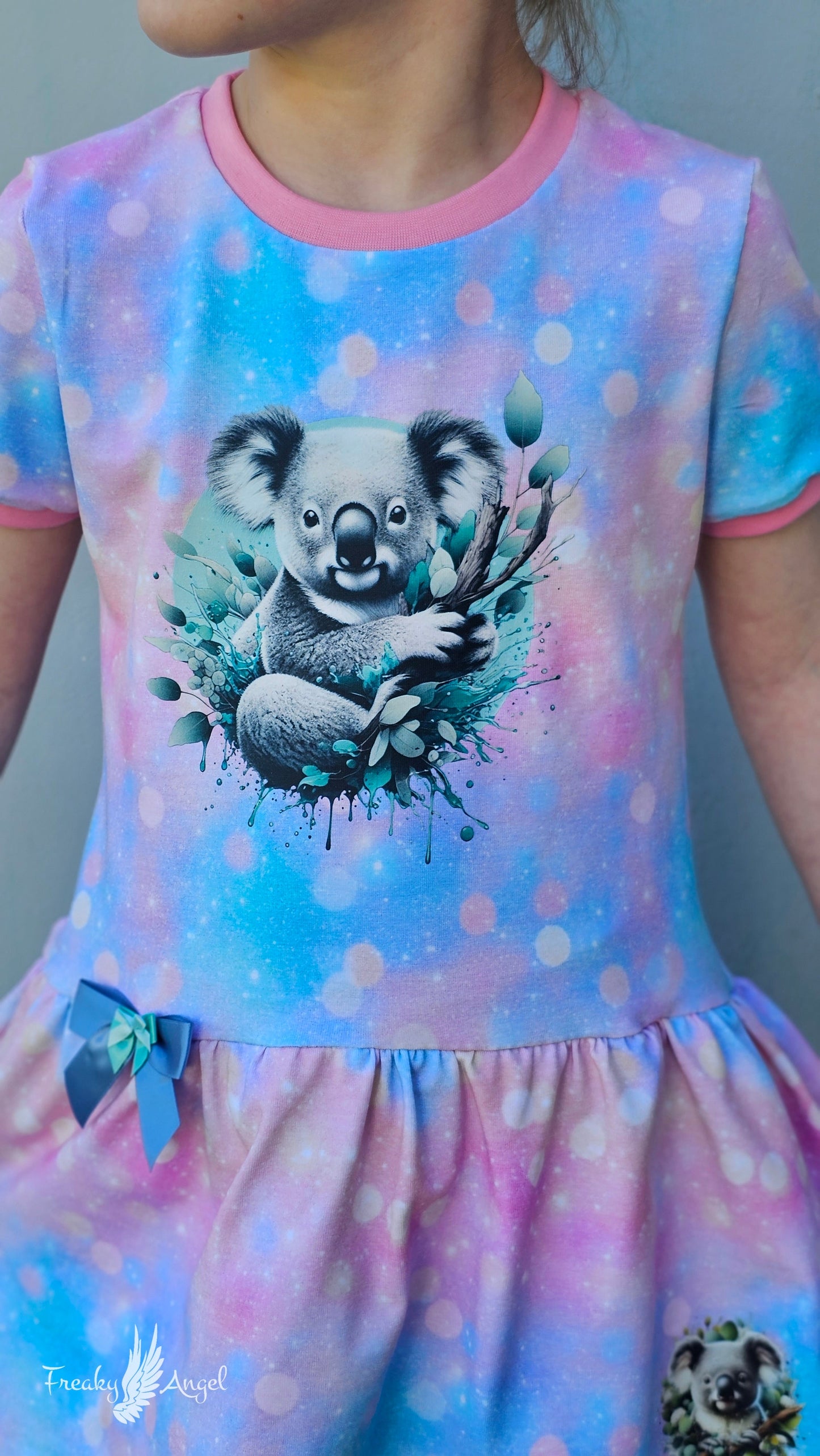 Bügelbild Eukalyptus Koala #3 Fylou's Style