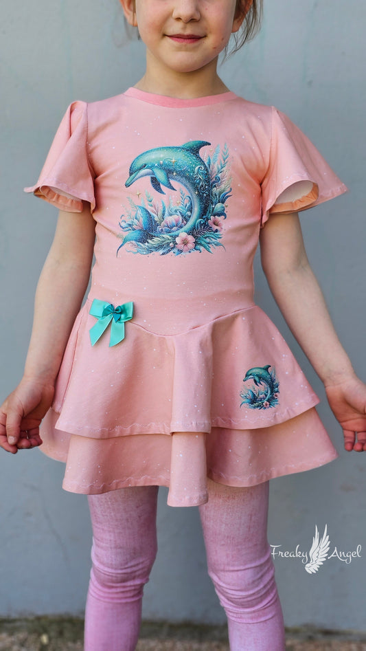 Bügelbild Glitzer Delfin #10 Fylou's Style