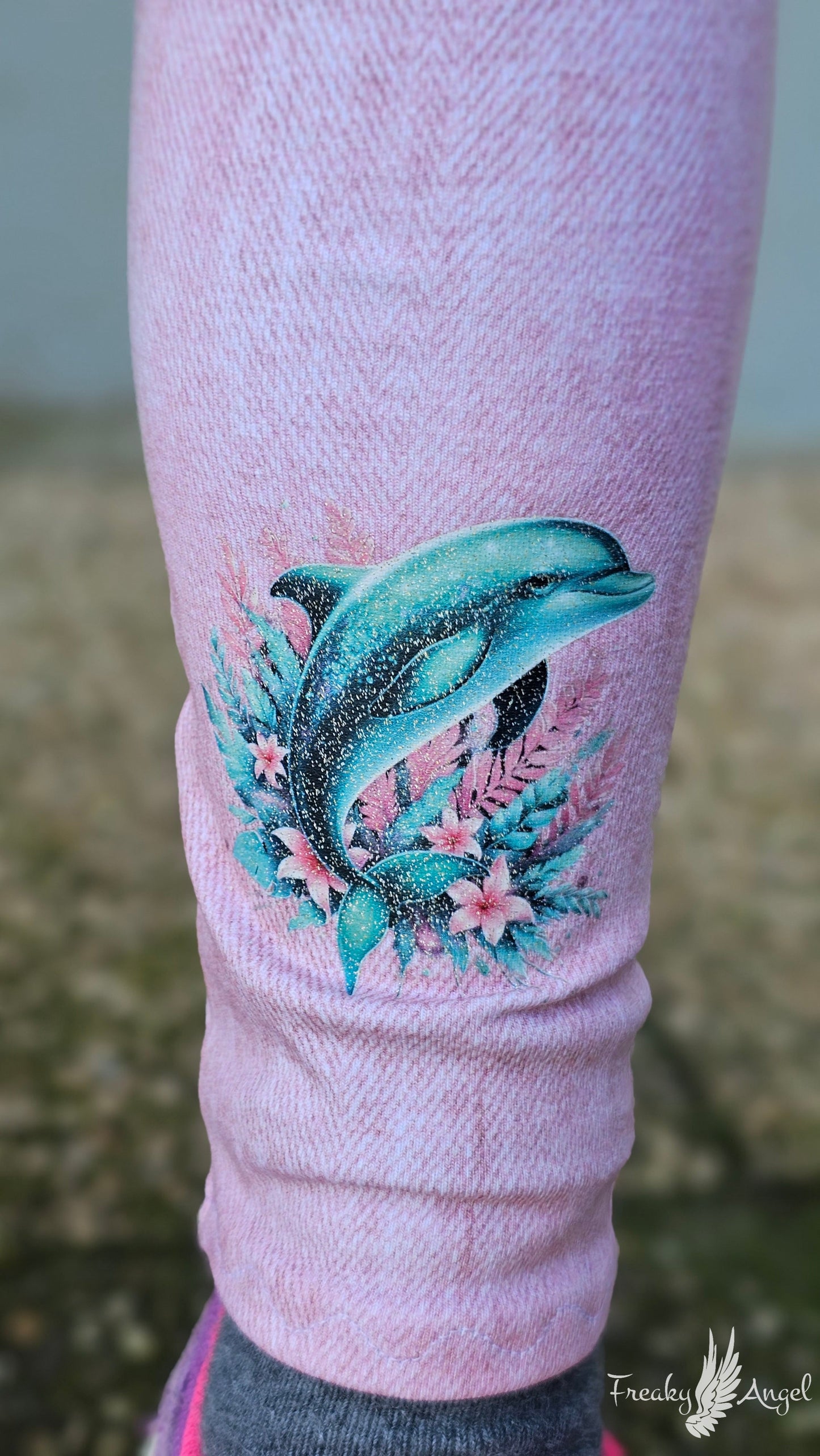 Bügelbild Glitzer Delfin #13 Fylou's Style