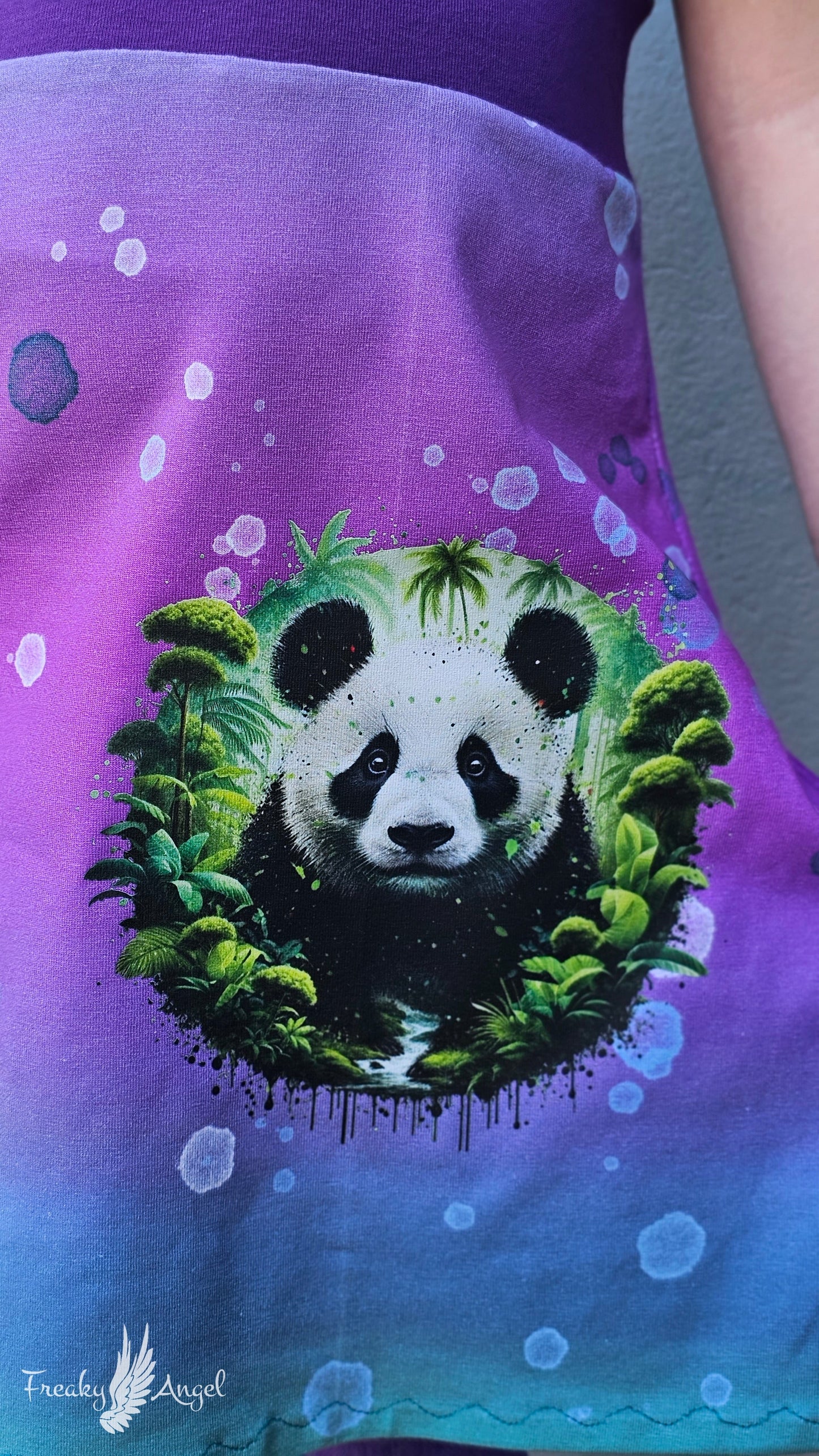 Bügelbild Regenwald Panda #3 Fylou's Style