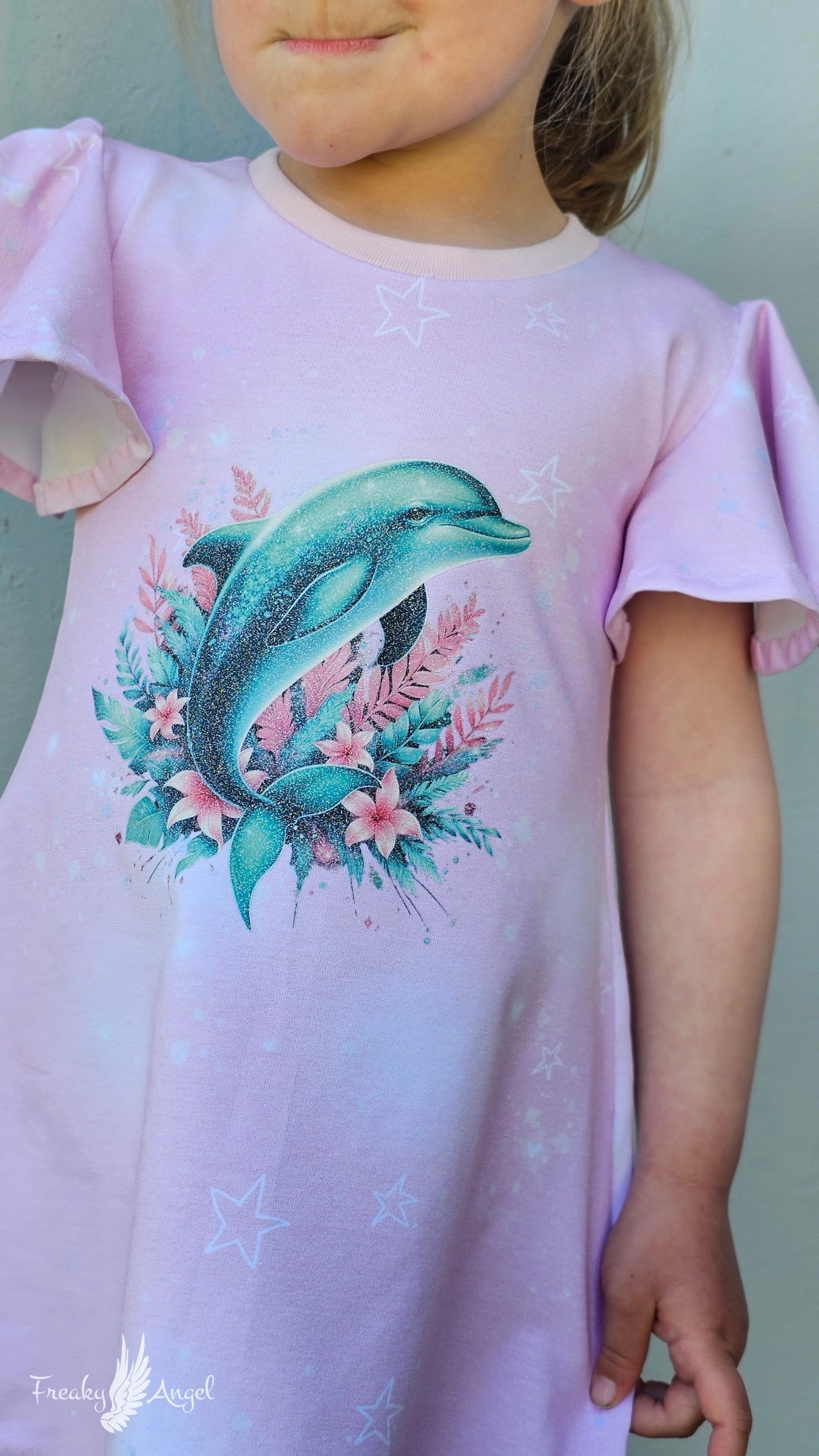 Bügelbild Glitzer Delfin #13 Fylou's Style