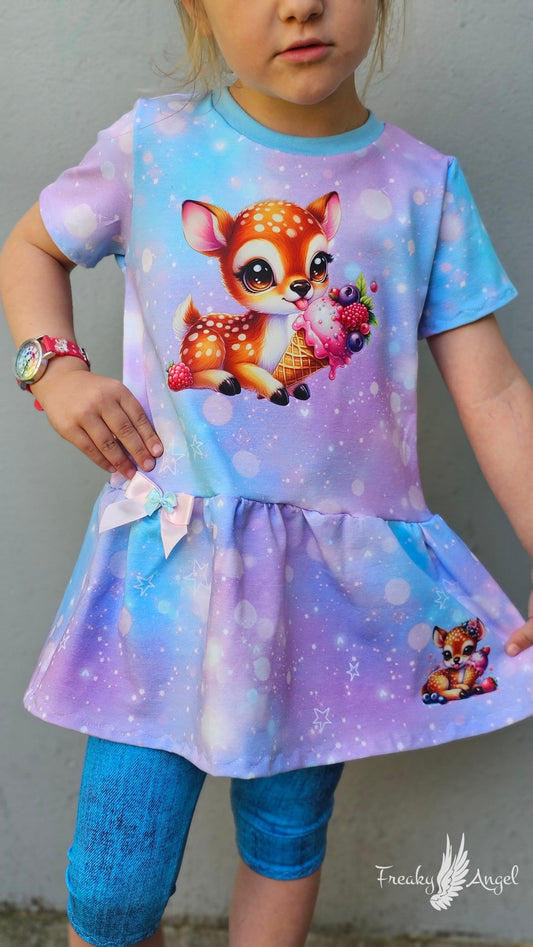 Bügelbild Reh isst Eis #1 Fylou's Style