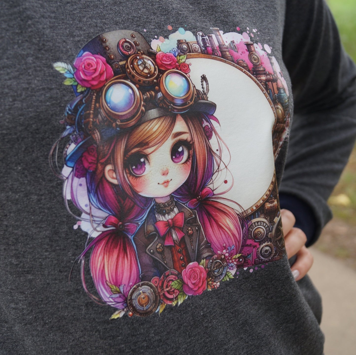 Bügelbild Steampunk Lady Fylou's Style