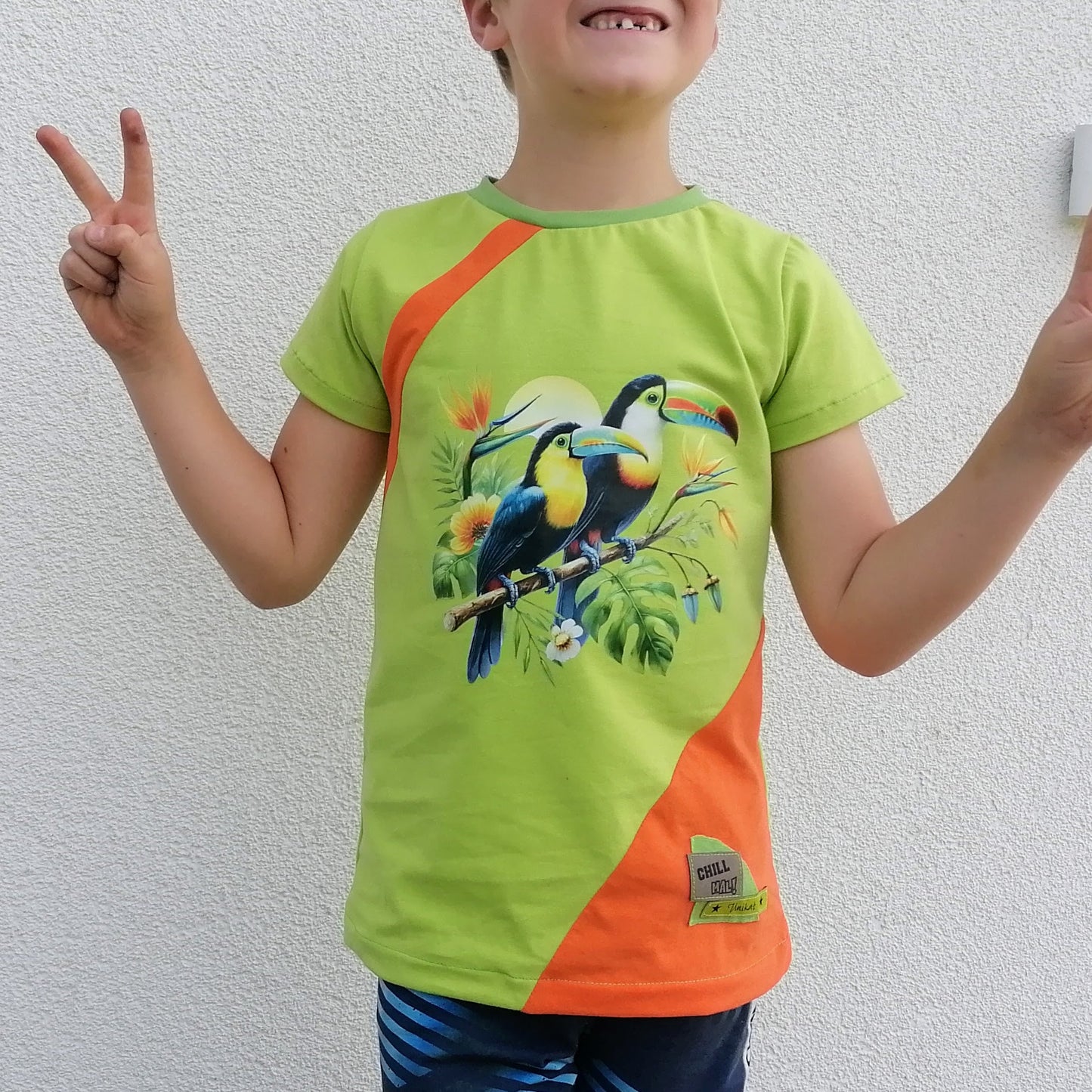 Bügelbild Tropischer Sommer #01 Fylou's Style
