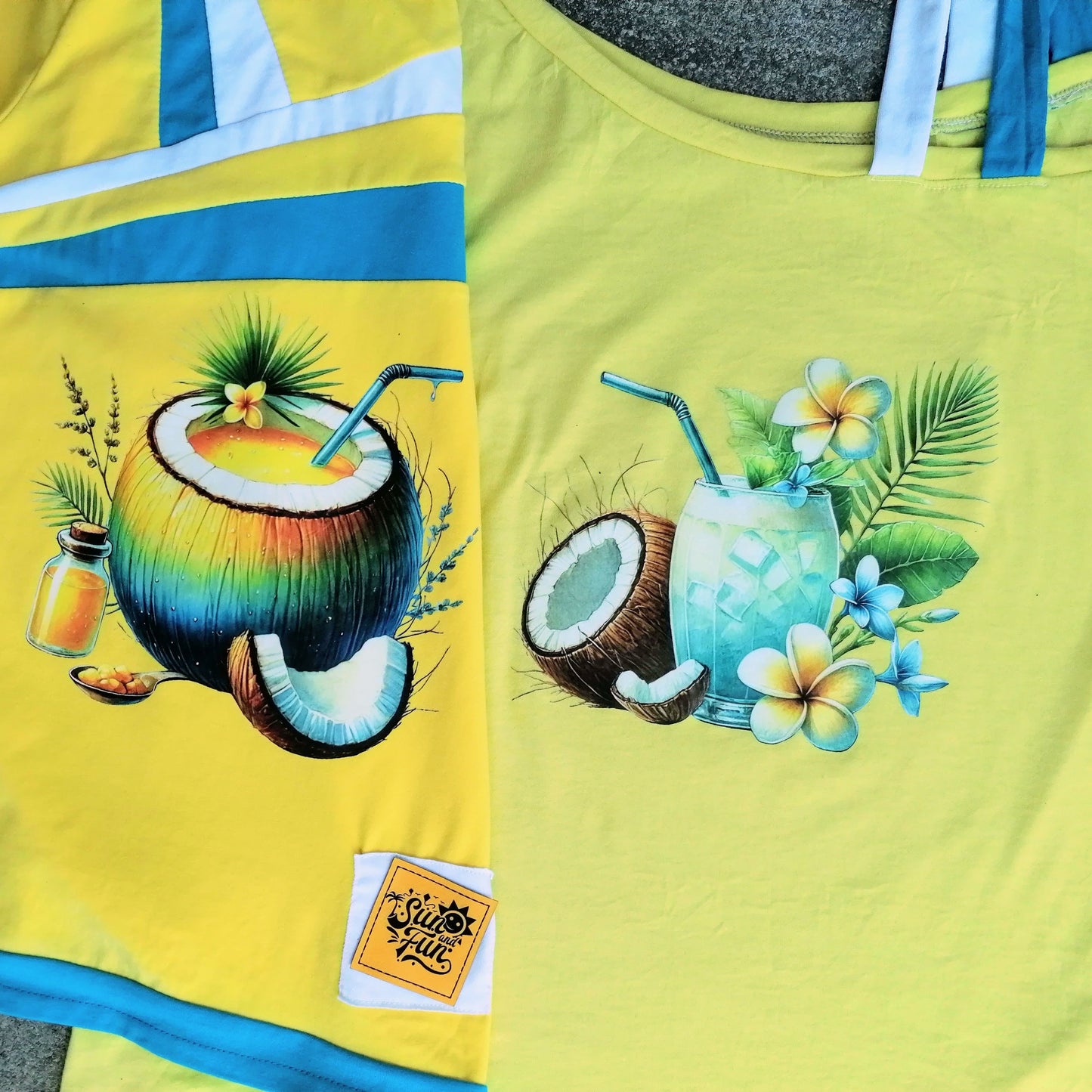 Bügelbild Tropischer Sommer #07 Fylou's Style