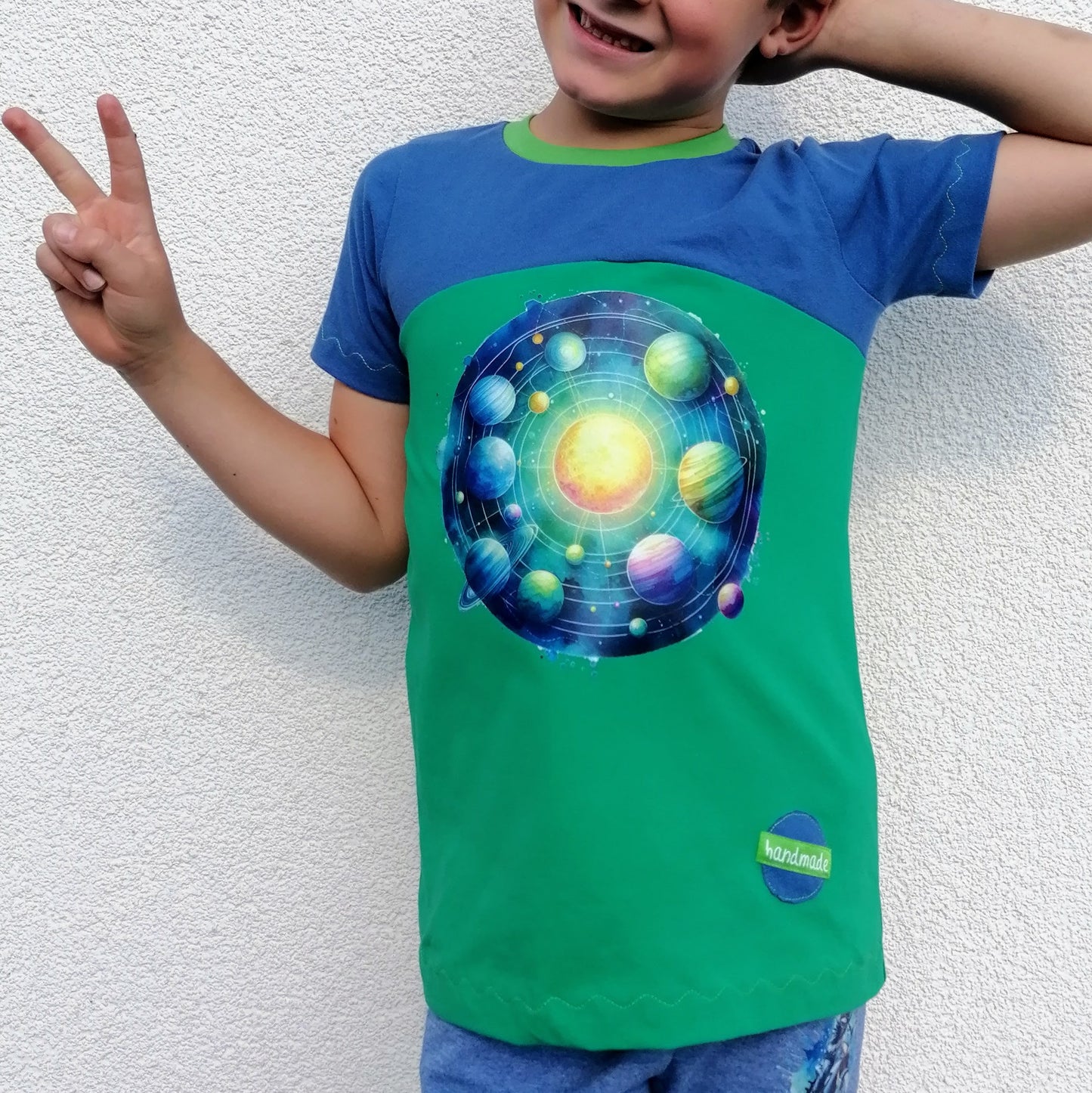 Bügelbild Colorful Solar System #2 Fylou's Style