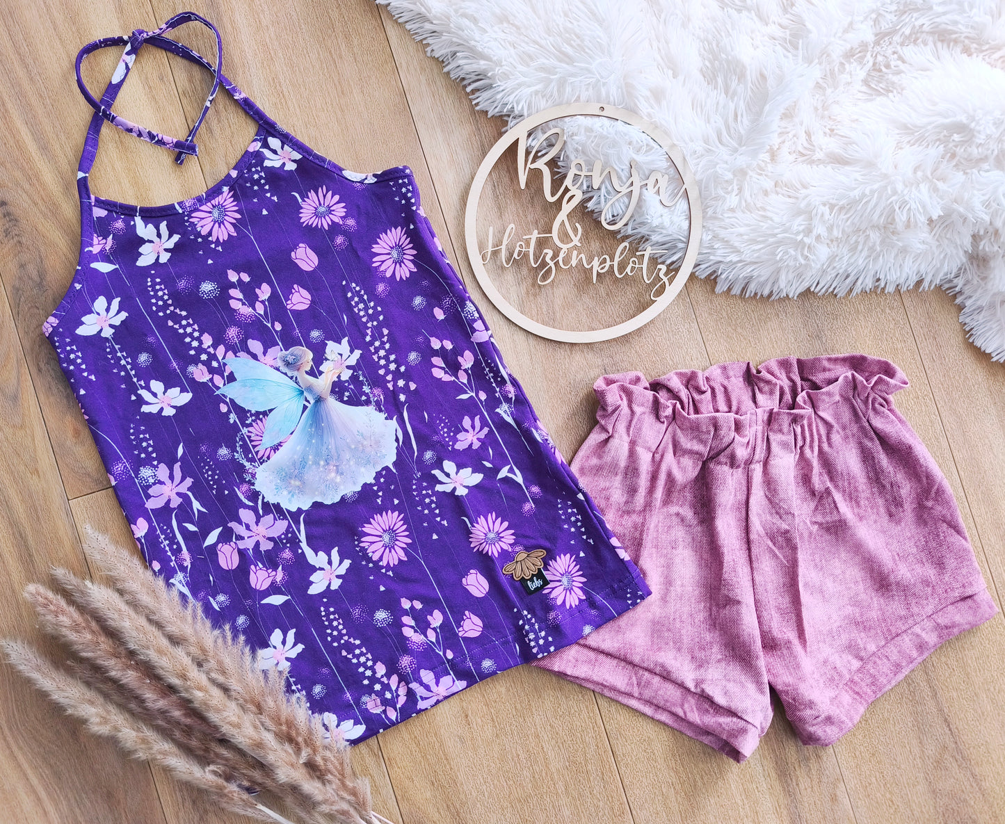 Bügelbild bezaubernde Frühlings Fee #2