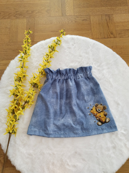 Bügelbild Bär und Biene #13