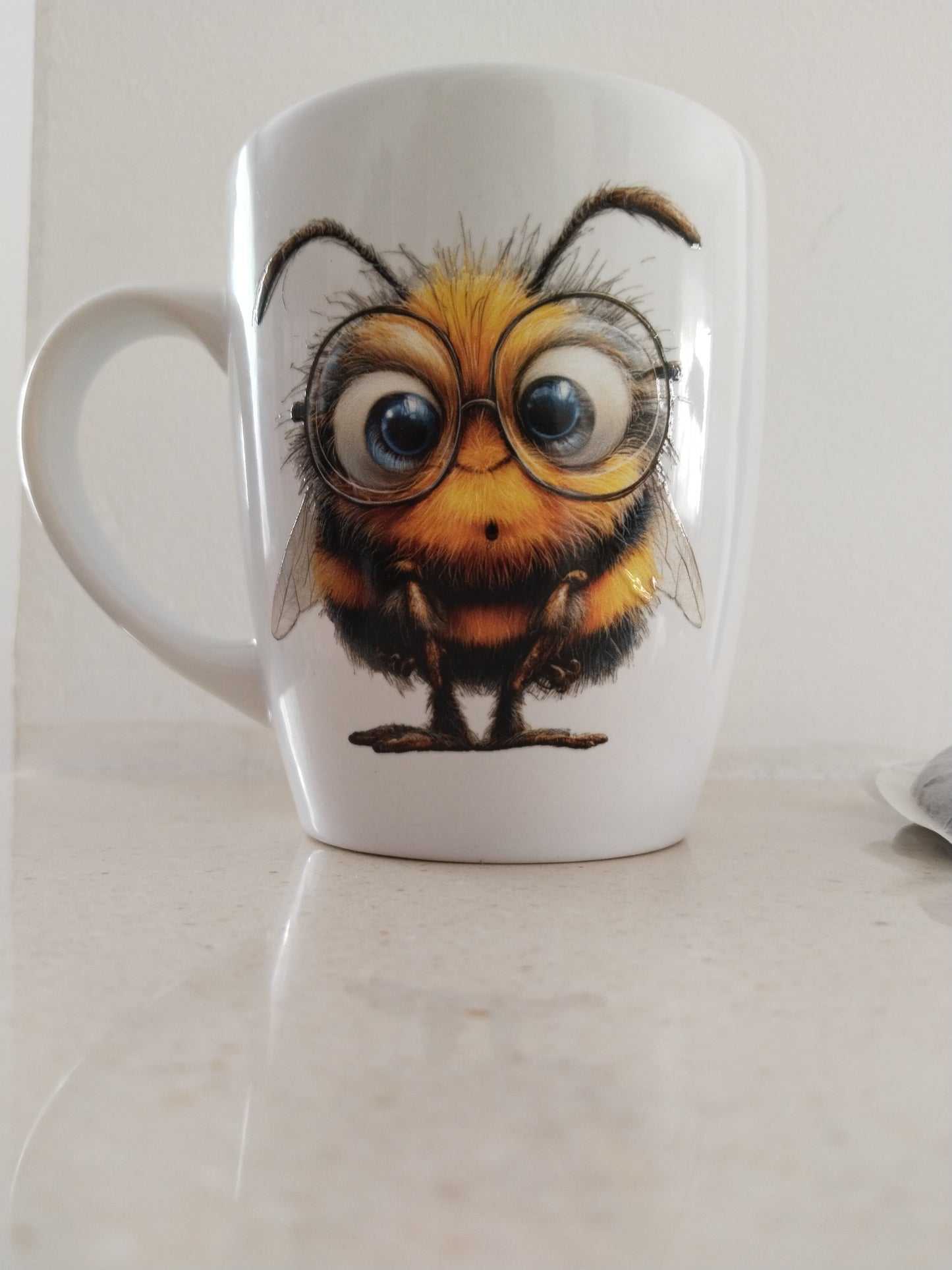 Bügelbild Bär und Biene #10