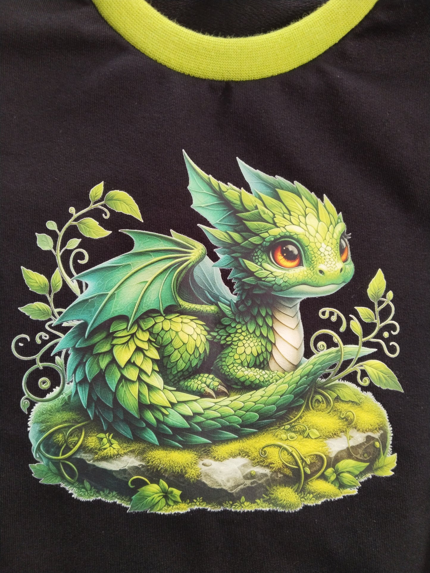 Bügelbild Elementar Drache #6