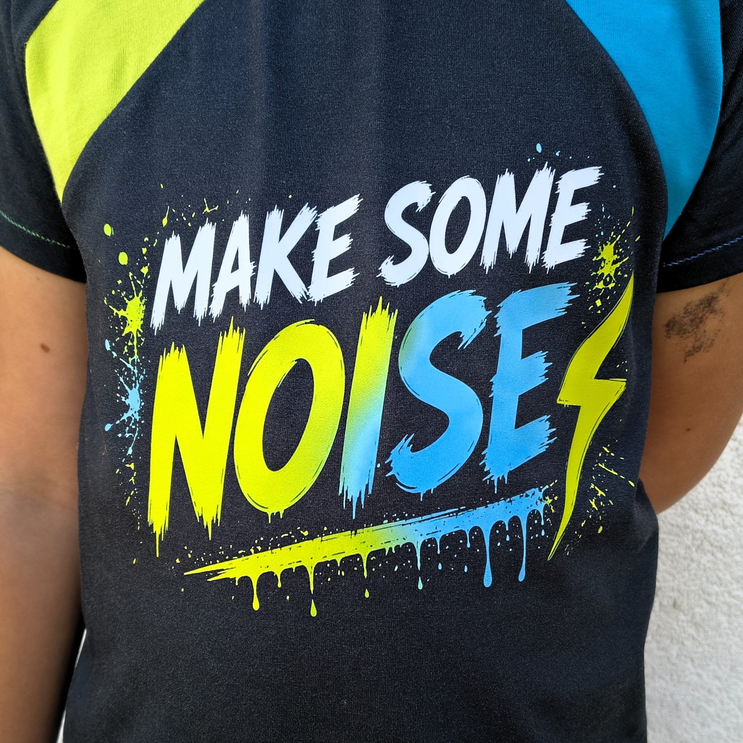 Bügelbild Make some Noise