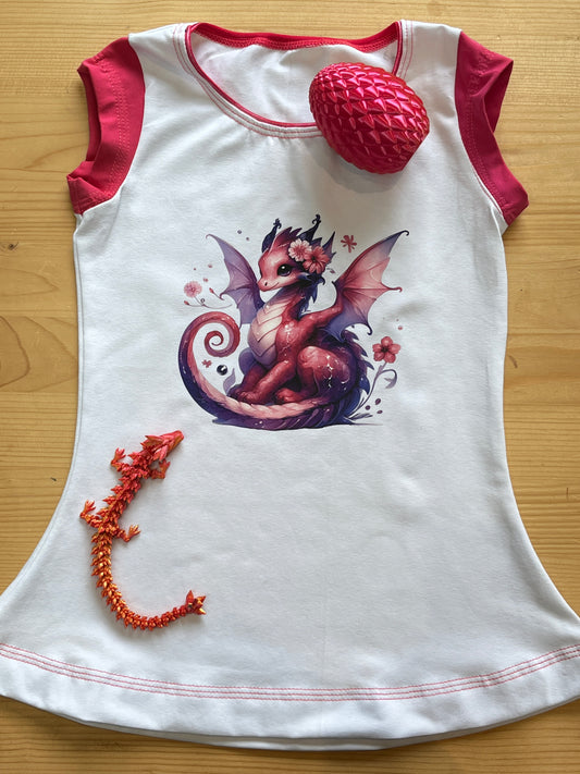 Bügelbild Elementar Drache #20