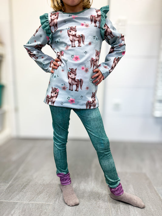 Denim Altgrün