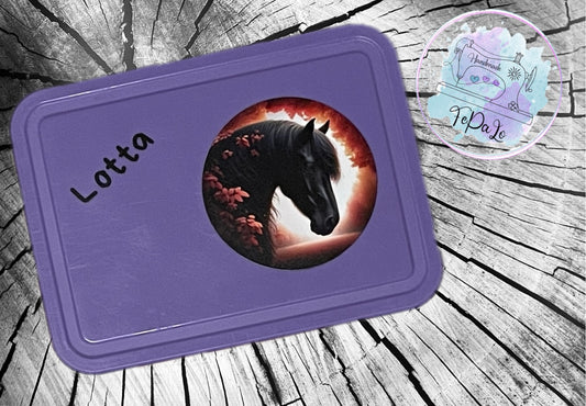 Bügelbild Pferd im Blättertraum #9