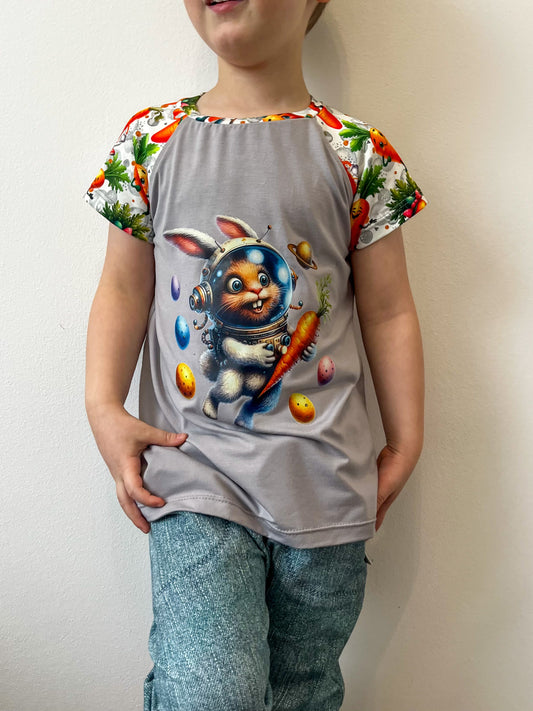 Bügelbild lustiger Osterhase #3