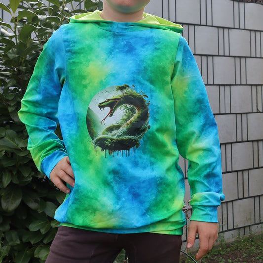 Bügelbild Regenwald Schlange #1 Fylou's Style