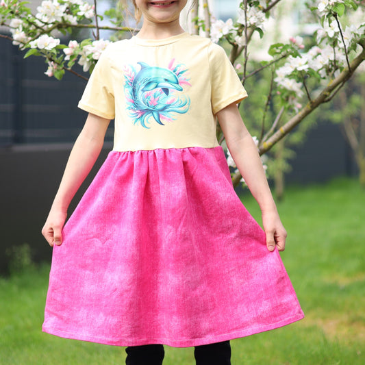 Bügelbild Glitzer Delfin #2 Fylou's Style