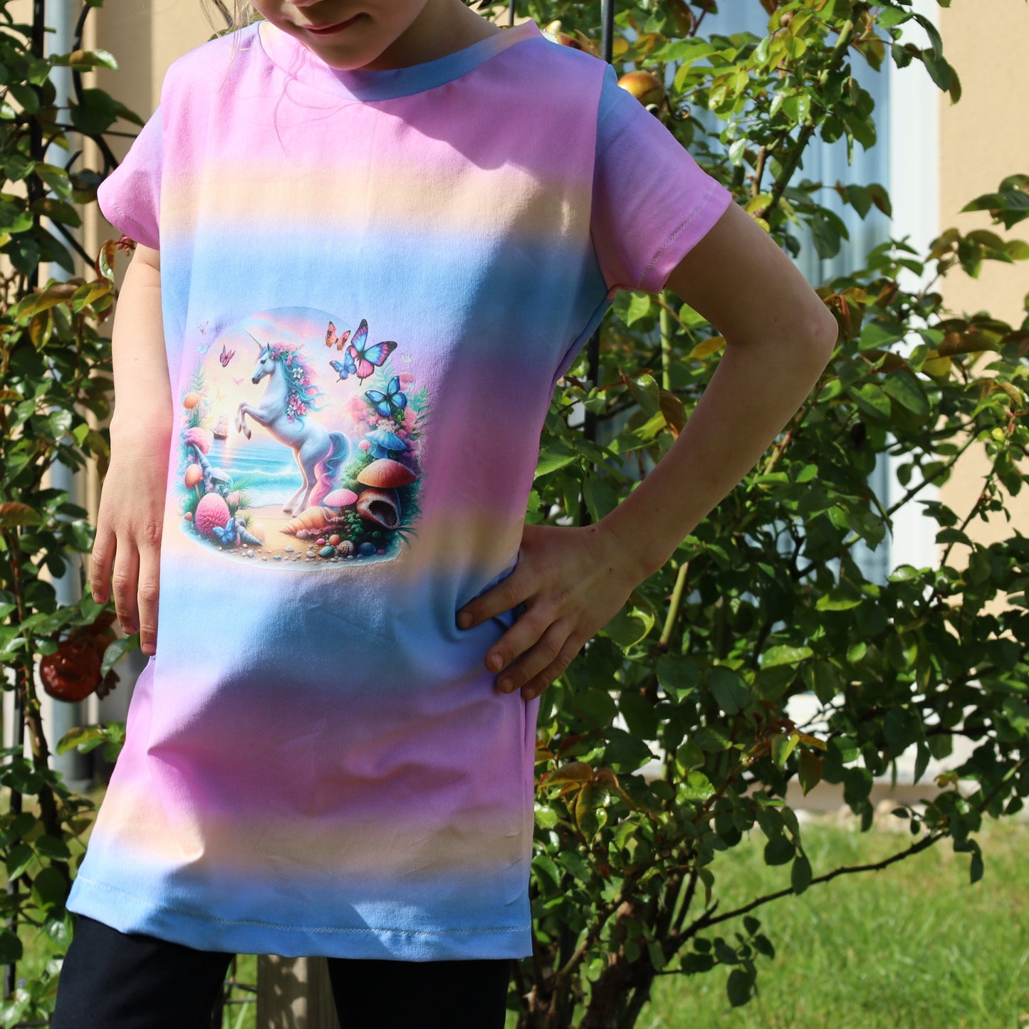 Bügelbild Einhorn am Strand #1 Fylou's Style
