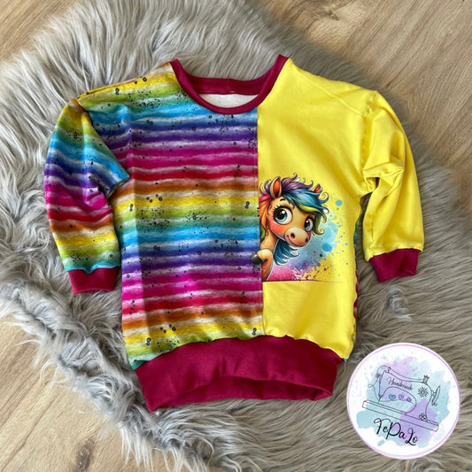 Bügelbild Guck Guck Pony #1 Fylou's Style